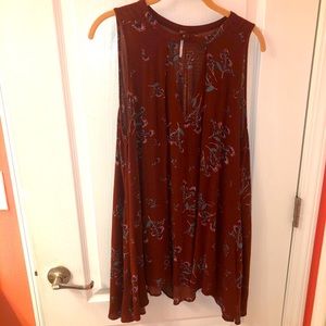 Free people mini dress/ tunic.